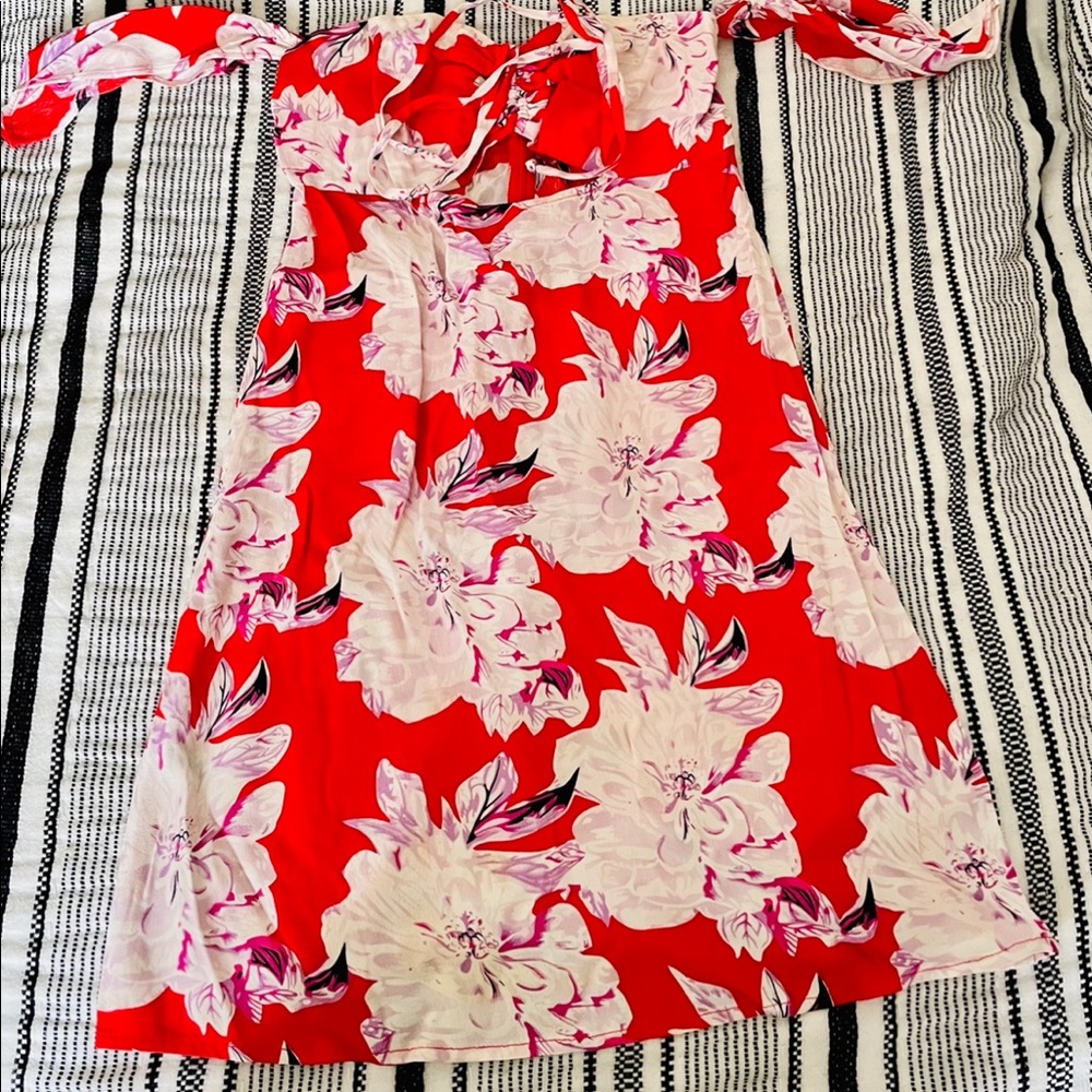 Flynn Skye off the shoulder mini dress